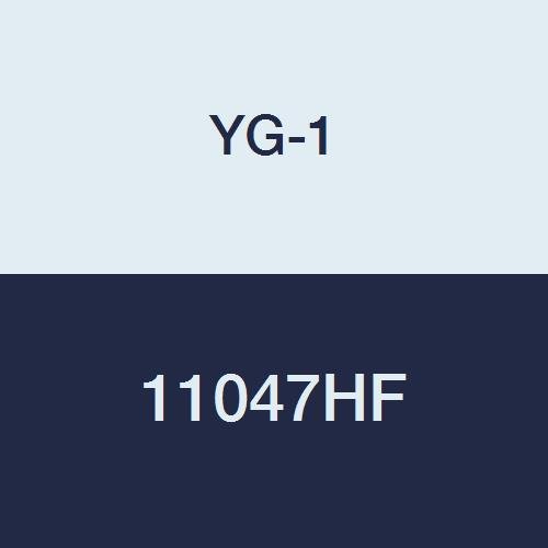 YG-1 11047HF HSS Çift Uçlu Değirmen, 2 Flüt, Normal Uzunluk, TiAlN-Futura Kaplama, 3-1/8 Uzunluk, 1/4