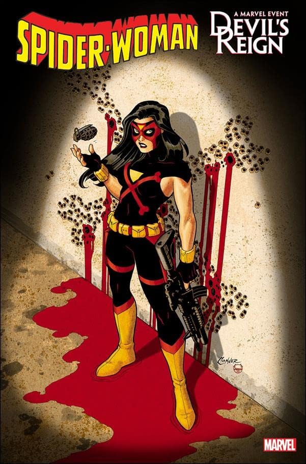 Örümcek Kadın (7. Seri) 18B VF/NM; Marvel çizgi romanı / 113 Kötü Adam Saltanat varyantı