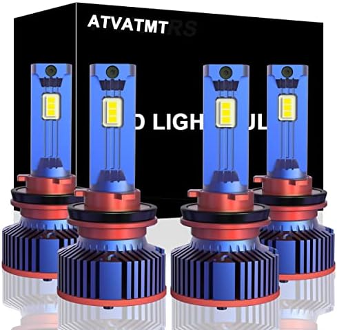 ATVATMT LED Ampuller Can Am Maverick Trail 800 1000 Spor Farlar H11 Düşük Işın ve Yüksek Işın Combo Dönüşüm Kitleri,