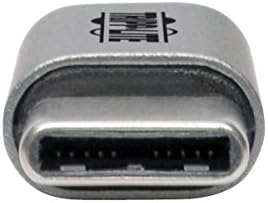Tripp Lite USB C'den USB'ye Mikro-B USB 2.0 Yüksek Hızlı Adaptör Dönüştürücü Kompakt USB Tip C, USB-C, USB Tip-C,