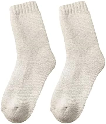 Baıshıtop Kadın Sıcak Tutmak için Çorap Saf Renk Üzgün Hafif Pamuklu Çorap Çorap Yardım