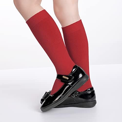 BOOPH Çocuk Çorap diz üstü çorap Erkek Kız okul üniforması Çorap Orta Buzağı Çorap