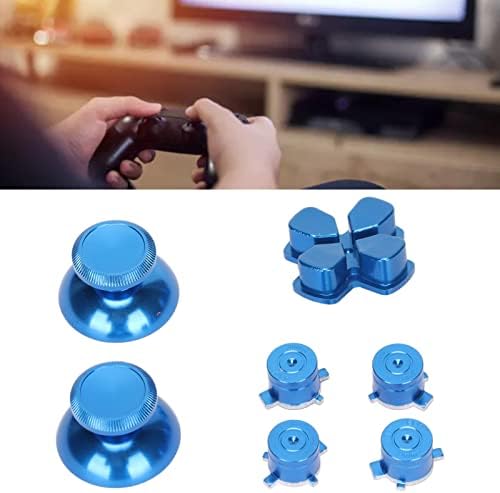 ciciglow Denetleyici Düğmesi Joystick Anahtar Metal ABXY Düğmeler Metal Denetleyici için Geçerlidir Playstation5 Denetleyici