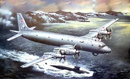 Amodel Ilyushin IL-38 Bombacı 1961 Yıl 1/72 Ölçekli Plastik Model Seti 72010