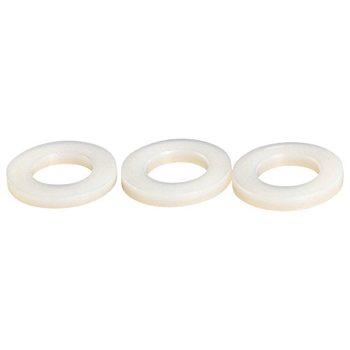 Cıvata Tabanı 6mm Beyaz Naylon Düz Form A Yıkayıcılar Plastik Yıkayıcı Doğal DIN 125 M6-150